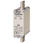 Smeltpatroon (mes) Siemens AG LV HRC fuse NH000 125A gG 400Vac...